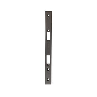 MOMO HANDLES MORTICE LOCK FOREND PLATE FOR USE WITH EURO CYLINDER GUNMETAL in Gun Metal