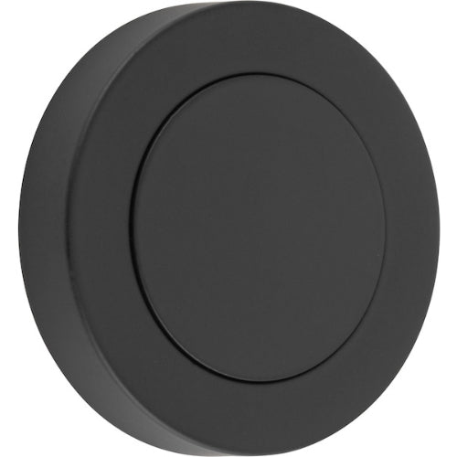 Blank Rose Round Matt Black D52xP10mm in Matt Black