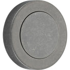 Blank Rose Round Distressed Nickel D52xP10mm in Distressed Nickel