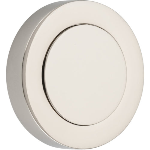 Blank Rose Round Polished Nickel D52xP10mm in Polished Nickel