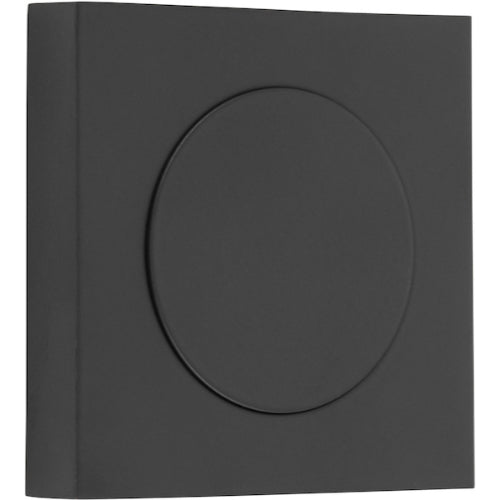 Blank Rose Square Matt Black H52xW52xP10mm in Matt Black