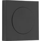 Blank Rose Square Matt Black H52xW52xP10mm in Matt Black