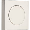 Blank Rose Square Polished Nickel H52xW52xP10mm in Polished Nickel