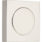 Blank Rose Square Polished Nickel H52xW52xP10mm in Polished Nickel