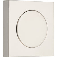 Blank Rose Square Polished Nickel H52xW52xP10mm in Polished Nickel