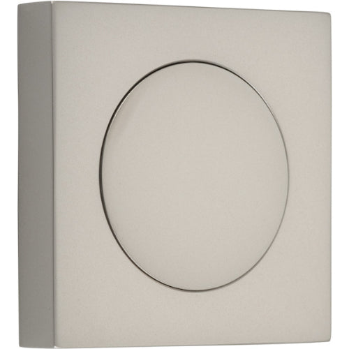Blank Rose Square Satin Nickel H52xW52xP10mm in Satin Nickel