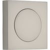 Blank Rose Square Satin Nickel H52xW52xP10mm in Satin Nickel