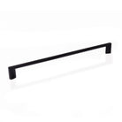 Momo BARRA D cabinet pull handle in matte black finish, sleek metal hardware for kitchen or furniture cabinetry.