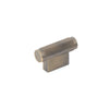 BRIGHTON 50MM SOLID BRASS KNURLED T KNOB DARK BRUSHED BRASS in Dark Brushed Brass