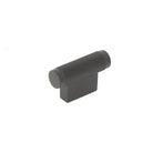 Momo Brighton T-Knob with black finish and textured grip, designed for sporty car interior upgrades.
