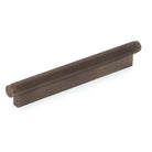 Momo Brighton cabinet pull handle in black finish with sleek, modern design suitable for kitchen or furniture drawers.