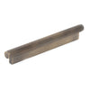 BRIGHTON 160MM SOLID BRASS KNURLED PULL HANDLE DARK BRUSHED BRASS in Dark Brushed Brass
