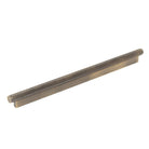 Momo Brighton cabinet pull handle in dark bronze finish, featuring a sleek, modern design for furniture drawers and cabinets.