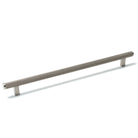 Momo BELLEVUE lined appliance pull handle in dark bronze finish with decorative detailing, designed for kitchen appliances.