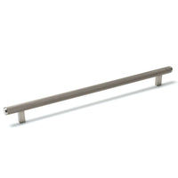 Momo BELLEVUE lined appliance pull handle in dark bronze finish with decorative detailing, designed for kitchen appliances.