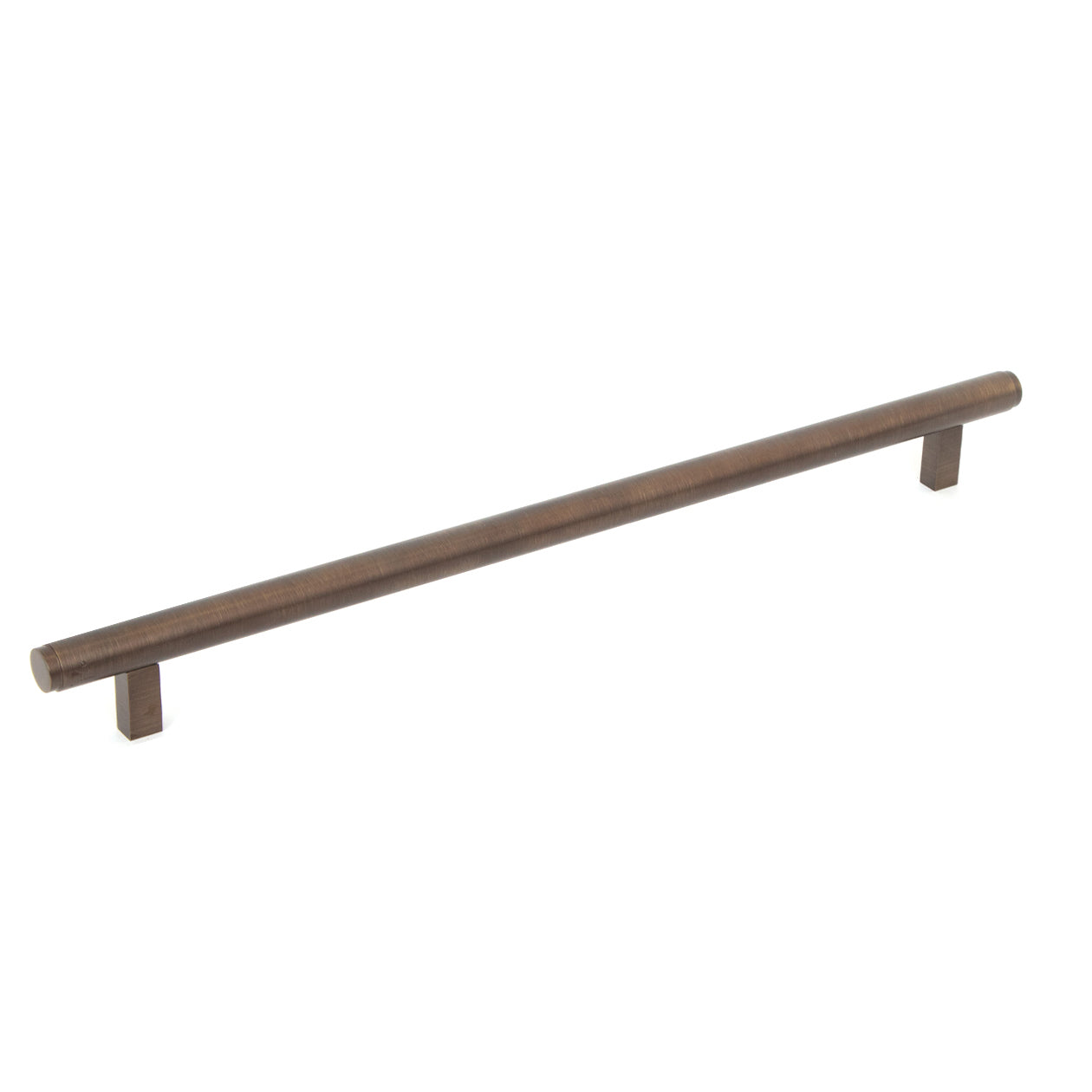Momo Bellevue plain appliance pull handle in bronze finish, featuring a sleek and minimalist design for kitchen cabinets.