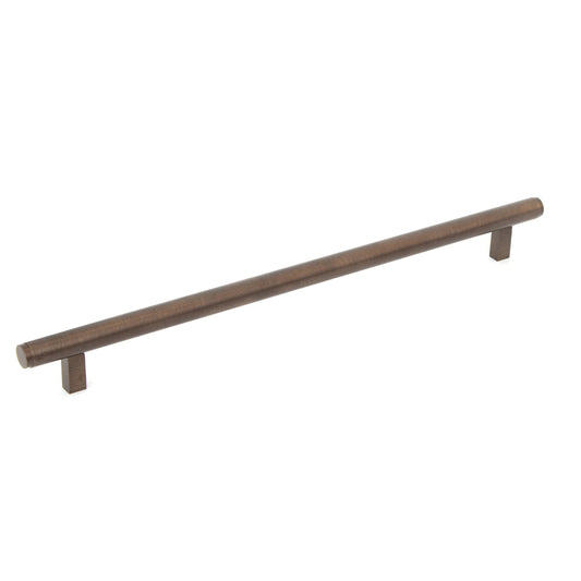 BELLEVUE 416MM SOLID BRASS PLAIN APPLIANCE PULL BRONZE in Bronze