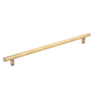 Momo BELLEVUE Plain Appliance Pull in dark bronze finish, showing sleek, minimalist design with smooth surface and rounded edges.