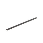 Momo Bellevue plain backplate for cabinet pull handle, showing a sleek, rectangular metal plate with a smooth finish.