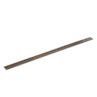 Momo Bellevue plain backplate for appliance pull handle, shown in bronze finish, designed to complement kitchen cabinet hardware.