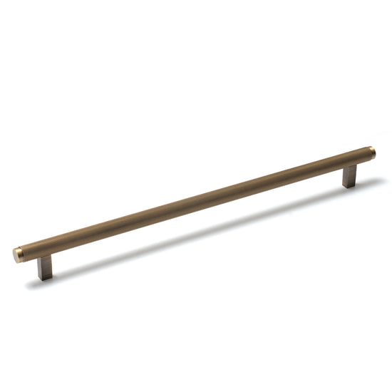 BELLEVUE 320MM SOLID BRASS LINED BAR PULL DARK BRUSHED BRASS in Dark Brushed Brass