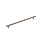 Momo BELLEVUE plain cabinet pull handle in bronze finish, modern design for kitchen or furniture drawers and cabinets