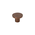 MOMO HANDLES COMO KNOB 26MM BRUSHED BRONZE in Brushed Bronze