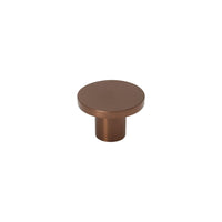 MOMO HANDLES COMO KNOB 26MM BRUSHED BRONZE in Brushed Bronze