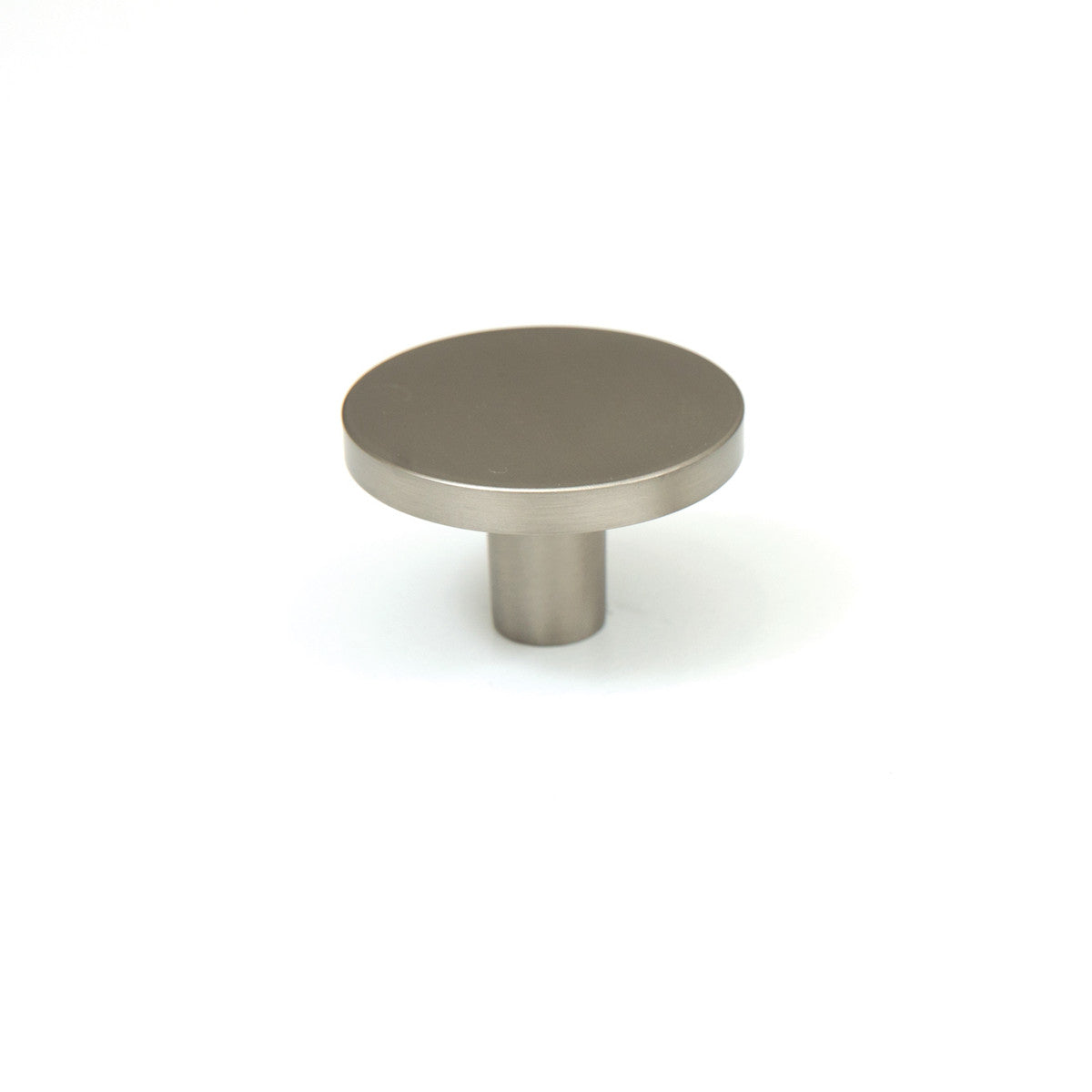 Momo COMO cabinet knob in brown with round ceramic design and metal mounting hardware, suitable for kitchen or furniture use.