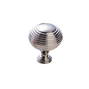 CATONA CONCENTRIC ROUND KNOB 32MM POLISHED NICKEL in Polished Nickel