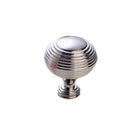CATONA CONCENTRIC ROUND KNOB 32MM POLISHED NICKEL in Polished Nickel