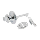 Push Button Catch Deco Chrome Plated P29mm BP39mm in Chrome Plated