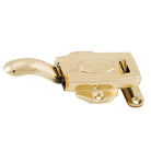 Cupboard Catch Kitchen Dresser Left Hand Polished Brass in Polished Brass