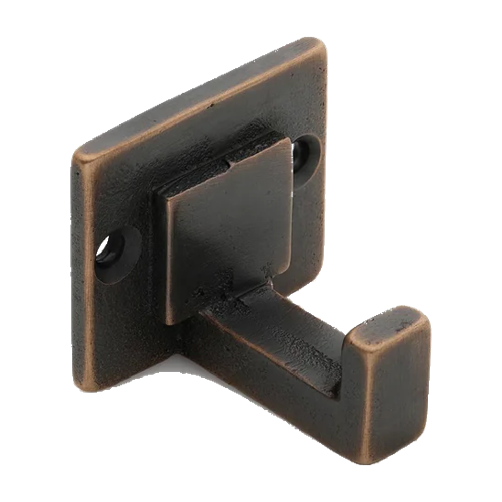 Cast Prism 40mm Robe Hook - Dark Bronze in Dark Bronze