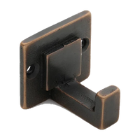 Cast Prism 40mm Robe Hook - Dark Bronze in Dark Bronze