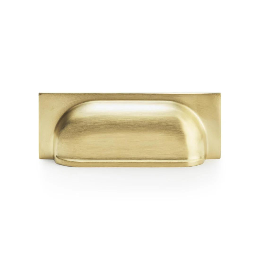 Hastings 96mm Cup Pull - Satin Brass PVD in Satin Brass PVD