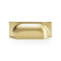 Hastings 96mm Cup Pull - Satin Brass PVD in Satin Brass PVD