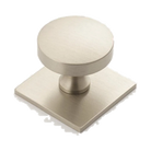 STUDIO Hastings 38mm Knob on Backplate - Satin Nickel in Satin Nickel