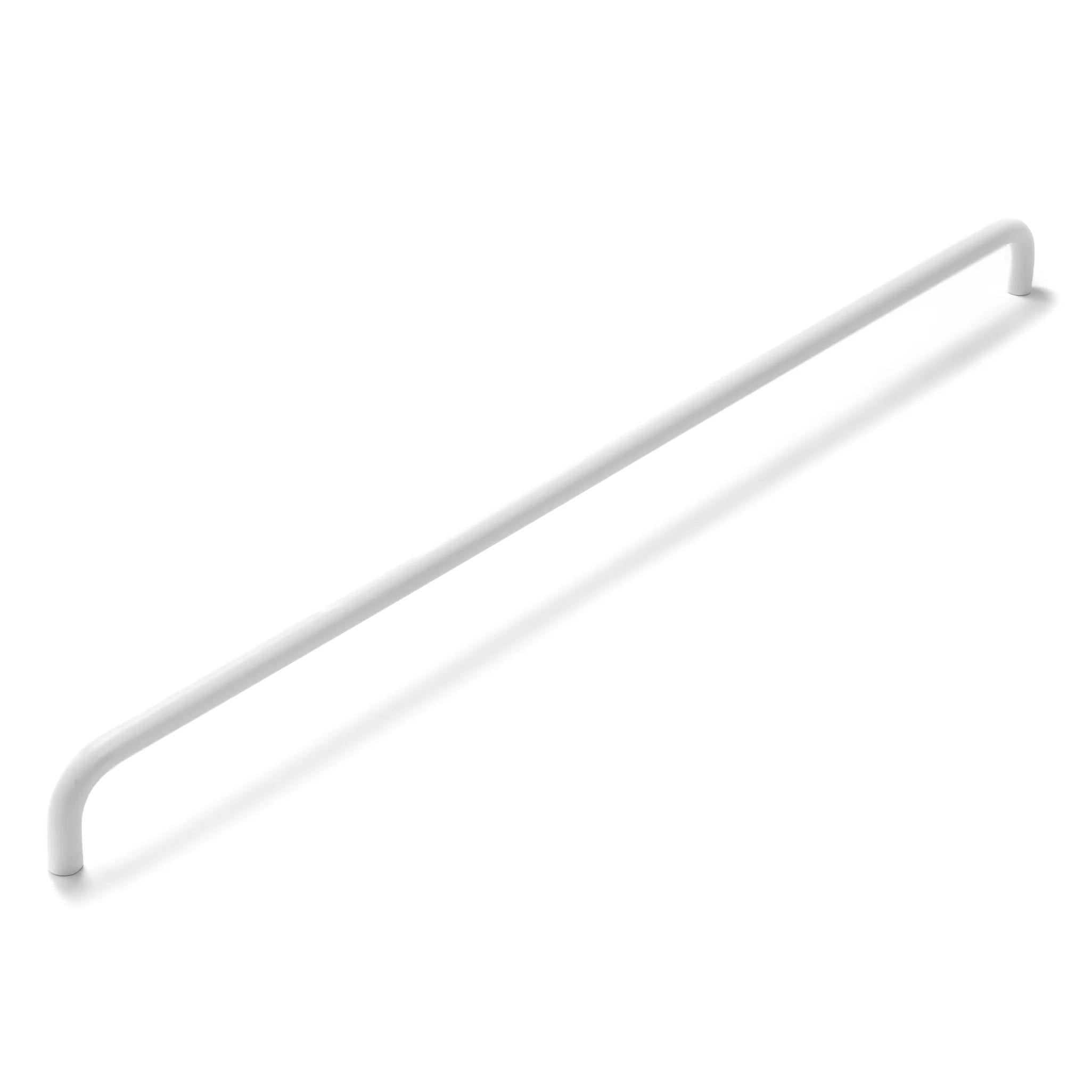 Castella Stream appliance pull handle with sleek chrome finish for modern kitchen and furniture cabinetry.