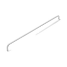 Stream 700mm Appliance Pull 316 Grade SS - Matt Black in Matt White