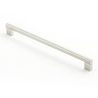 Castella Flute Cabinet Pull Handle in Satin Stainless