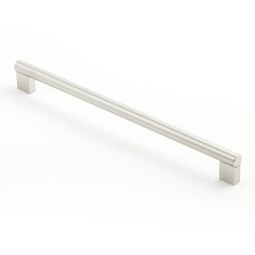 Castella Flute Cabinet Pull Handle in Satin Stainless