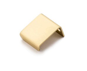 Castella Ledge Pull Handle in Satin Brass