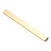 Ledge 400mm Solid Brass Pull in Satin Brass
