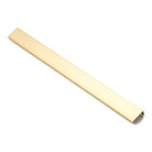 Ledge 400mm Solid Brass Pull in Satin Brass