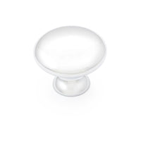 HERITAGE Shaker 30mm Plain Knob - Chrome Plated in Chrome Plated