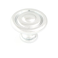 Scaped Shaker 35mm Fluted Knob - Chrome Plated in Chrome Plated