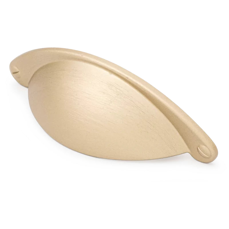 HERITAGE Shaker 64mm Cup Pull - Brushed Brass in Brushed Brass