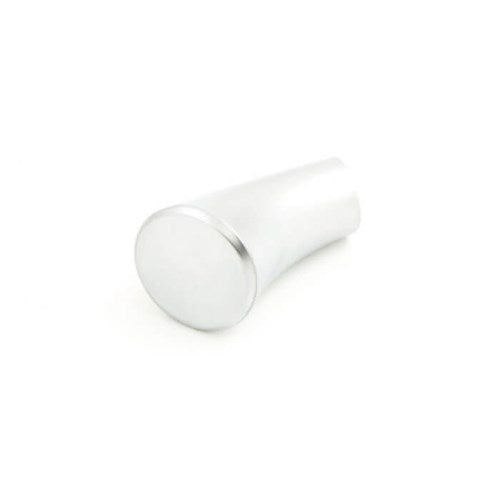 Castella Taper Cabinet Knob in Satin Chrome