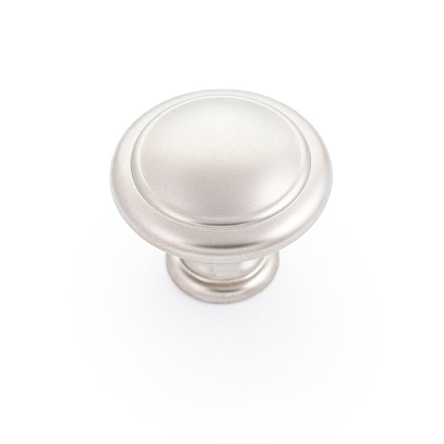 Windsor 30mm Knob in Satin Nickel